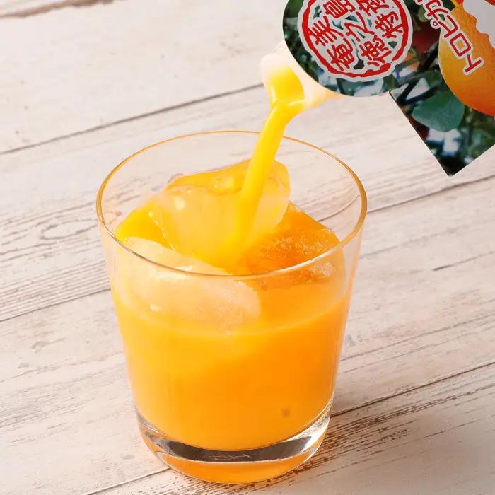 天城町産  生搾り完熟果汁100％ 宝果樹園 ミニタンカンジュース 6本セット（200ml×6本） 合計約1.2L タンカン 果汁飲料 たんかん 果汁100％ ジュース 飲み物 ドリンク 果物 くだも