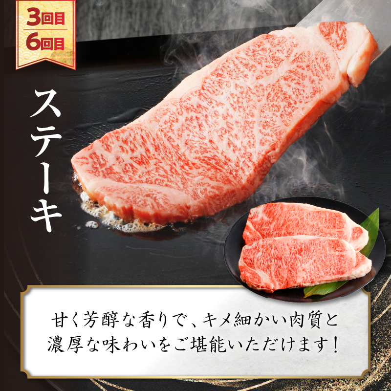 ≪6か月定期便≫夢の宮崎牛食べつくしセット(総重量6kg以上) 肉 牛 牛肉 おかず 国産_T030-068