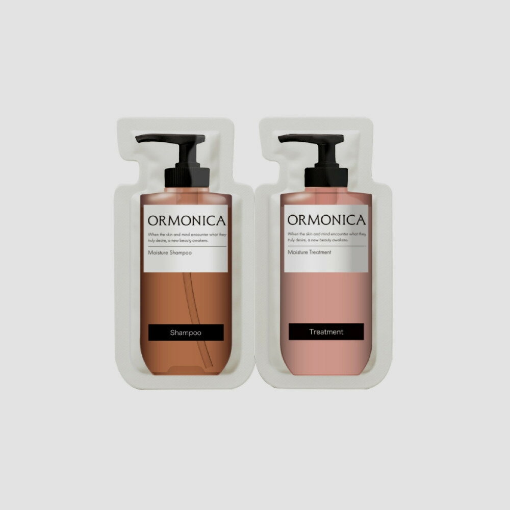 【ふるさと納税】オルモニカ モイスチャーシャンプー＆トリートメント トライアル12枚組