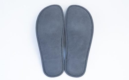 （ブラック）ルームサボ‐レザースリッパ‐ スウェード MEN ( スリッパ 雑貨 父の日 レザー 雑貨 父の日 スリッパ 雑貨 父の日 本革 レザー スリッパ 父の日 )【YMT019_x】