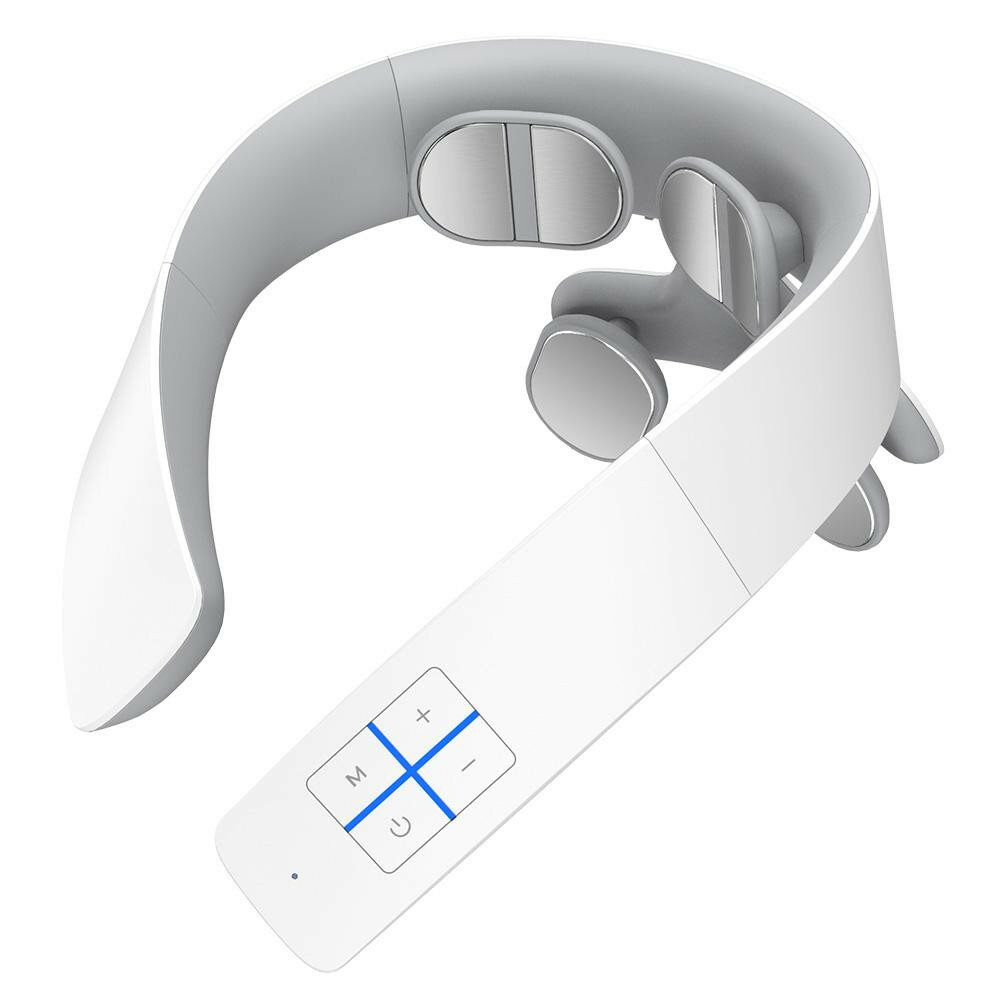 【ふるさと納税】NIPLUX ネックケア NECK RELAX 1S ホワイト | 1年保証 EMS 温熱 首 肩 ケア ネックマッサージャー ネックリラックス ワンエス 首こり 肩甲骨 低周波 コードレス 美容家電 健康家電 日用品 ニップラックス 福岡県 福岡市 人気 おすすめ 送料無料