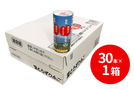  青研りんごジュース【葉とらずりんご100】195g 30本入 1箱 セット カートカン りんご リンゴ 林檎 ジュース りんごジュース リンゴジュース 飲み物 飲料 果実飲料 フルーツ 果物 くだも