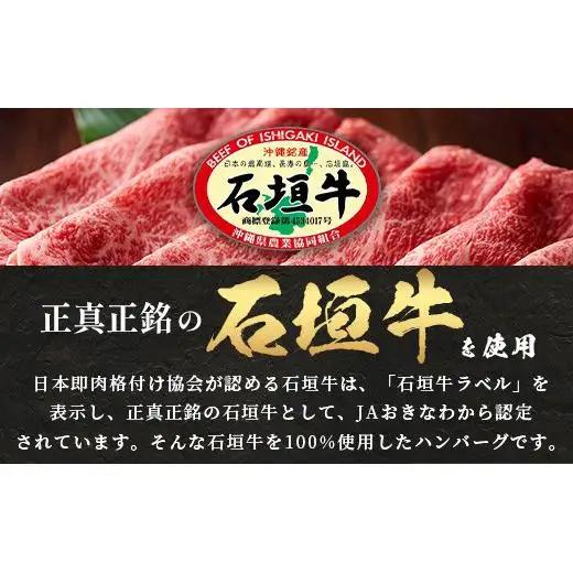 石垣牛100％ ハンバーグ　(100ｇ×15個)　  ID-2