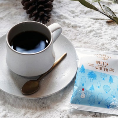 辻本珈琲 オリジナルドリップコーヒー「WINTER winter WINTER」100杯セット【1683284】