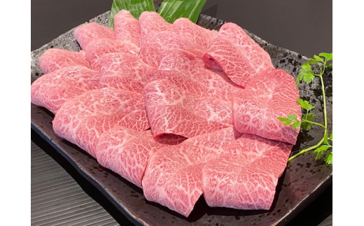 
和歌山県産 黒毛和牛「熊野牛」 特選ミスジ(希少部位)焼肉用 400g 4等級以上
