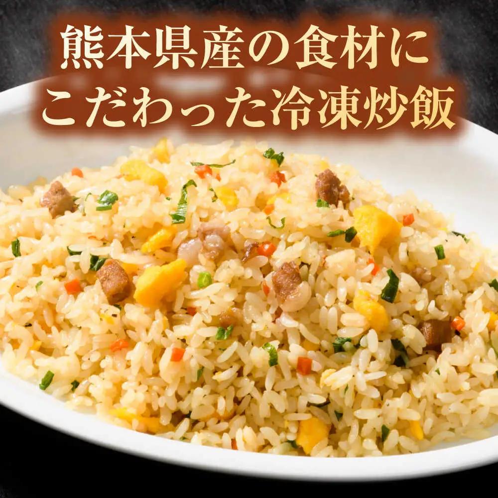 【全3回定期便】熊本県産 こだわり炒飯 りんどうポークのとんこつ風 炒飯 計2.3kg (230g×10) 冷凍食品 炒飯 [BHCS031]