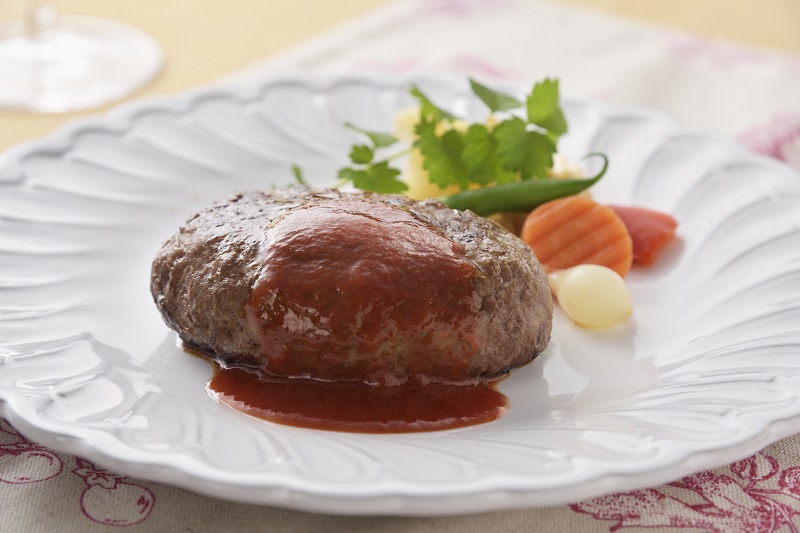 北海道 牛粗挽きハンバーグ10個×100g 1000g 1kg 北海道牛肉100％ 人気 便利 オススメ  冷凍 小分け 個包装 お弁当 惣菜 おかず 焼くだけ 簡単調理 家計応援 