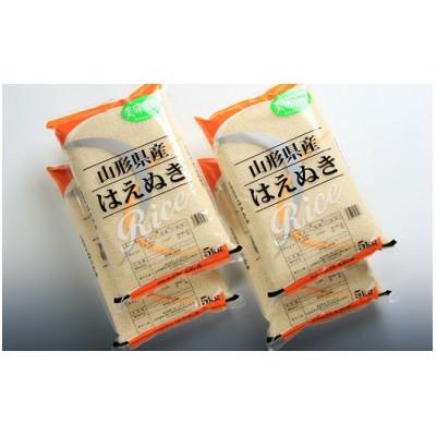 ふるさと納税 三川町 【令和7年産】はえぬき 精米 20kg(5kg×4袋)HM1-005