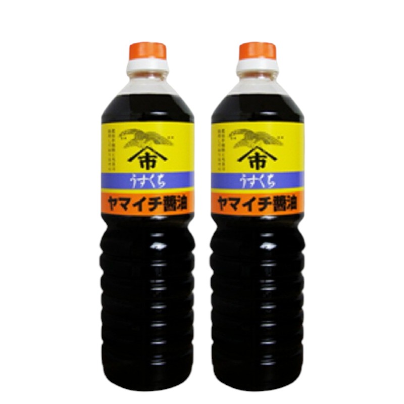 【ふるさと納税】醤油 ヤマイチ醤油 うすくち醤油 1L 2本 [tk06ayt180119 山形県 高畠町 小田部商店] 調味料 しょうゆ しょう油 薄口