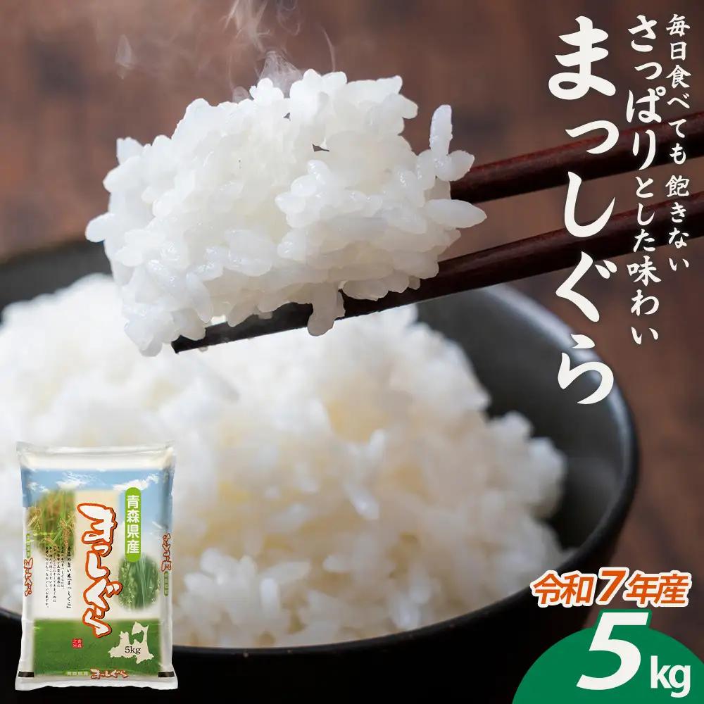 【令和7年産】青森県産まっしぐら精米　5kg　【02402-0462】