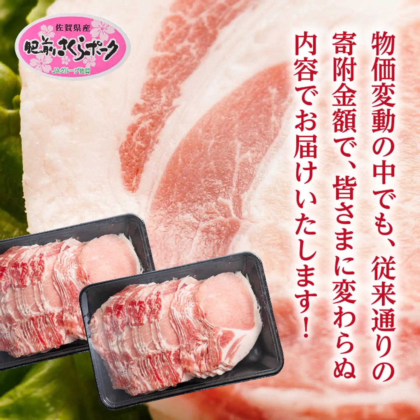 【定期便 6回】佐賀県産 豚肉「肥前さくらポーク」 偶数月配送 全6回 定期便 _k-1