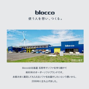 blocco フェザー100％ クッション（48×48cm） 460092 ブラック