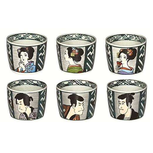 有田焼 写楽・夢二 そば猪口セット【ARITAYAKI-STORE】 A30-424_イメージ3