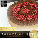 【ふるさと納税】 【ロースイーツ】カカオニブチョコケーキ 直径 15cm〈ロースイーツ店 369miroku 和歌山県 紀美野町〉 《 レビューキャンペーン 実施中 ! 》/ ローケーキ スイーツ 健康 ダイエット ケーキ グルテンフリー ヴィーガン 低糖質 手作り プレゼント ギフト