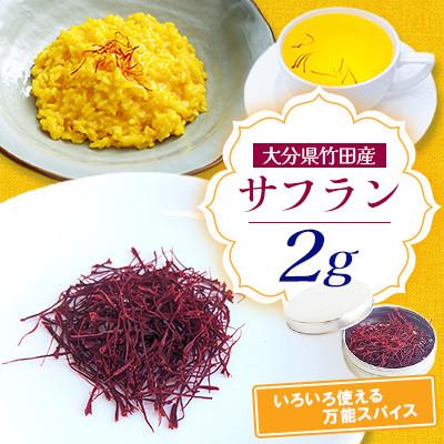 ふるさと納税 竹田市 大分県竹田産サフラン 2g