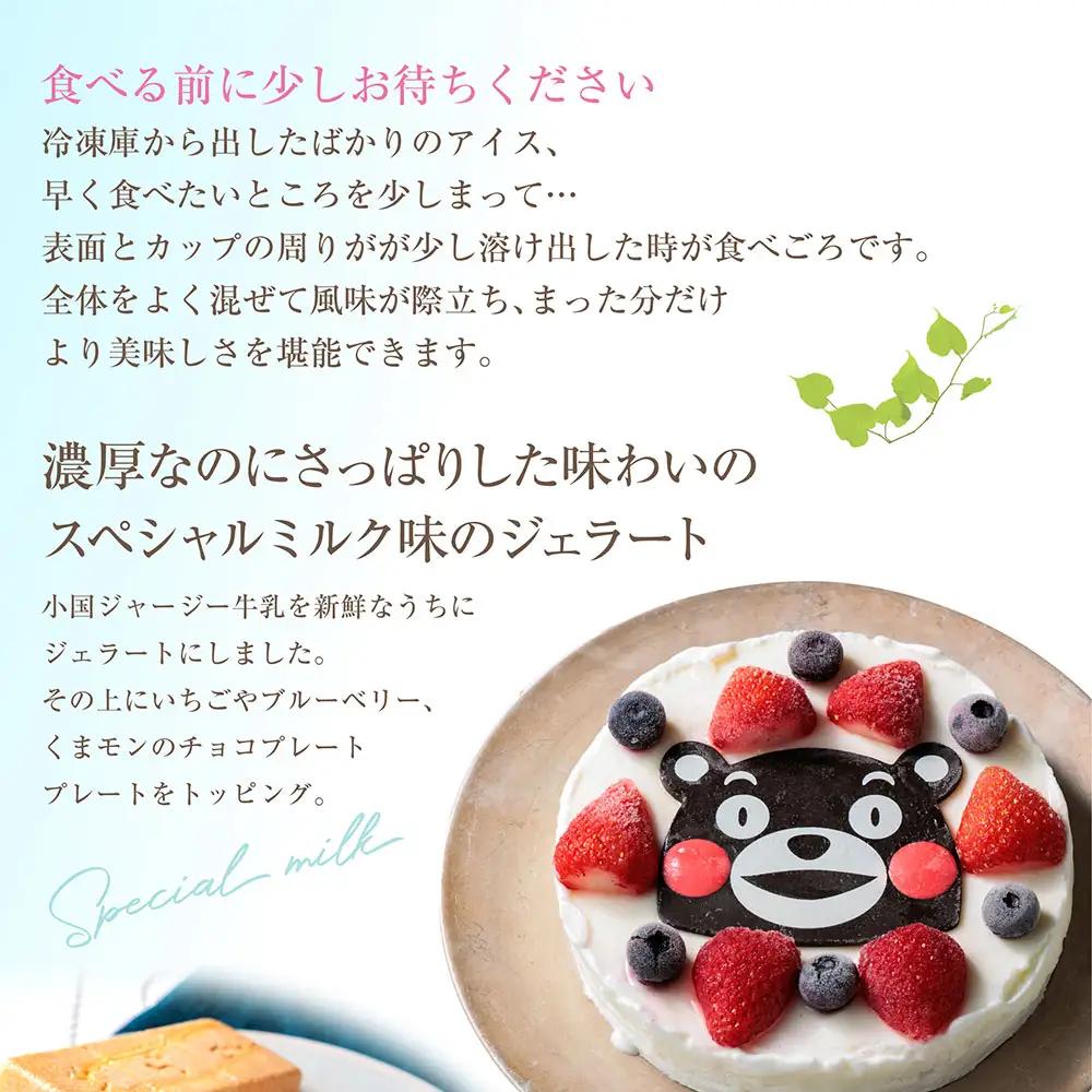 阿蘇天然アイス　くまモンホームパーティーアイスセット