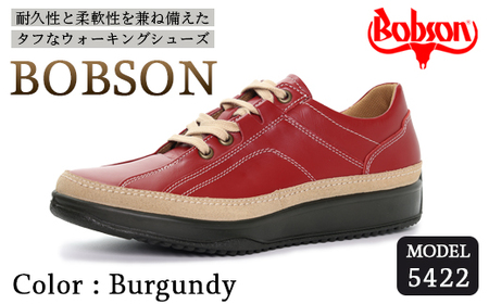 BOBSON 5422 （BURGUNDY） 25cm 3E | 靴 紳士靴 メンズ シューズ ビジネス カジュアル ファッション 革靴 牛革 皮製品 日本製 高機能シューズ ブルゴーニュ ワインレッド 赤 濃い赤 バーガンディ 濃褐色