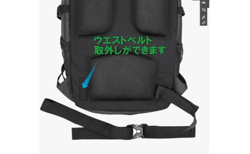 PEAKHUNT バックパック（X-PAC） 30L 軽量 四角型 メンズ レディース ハイキング トレッキング ブラック 黒 旅行ピークハント