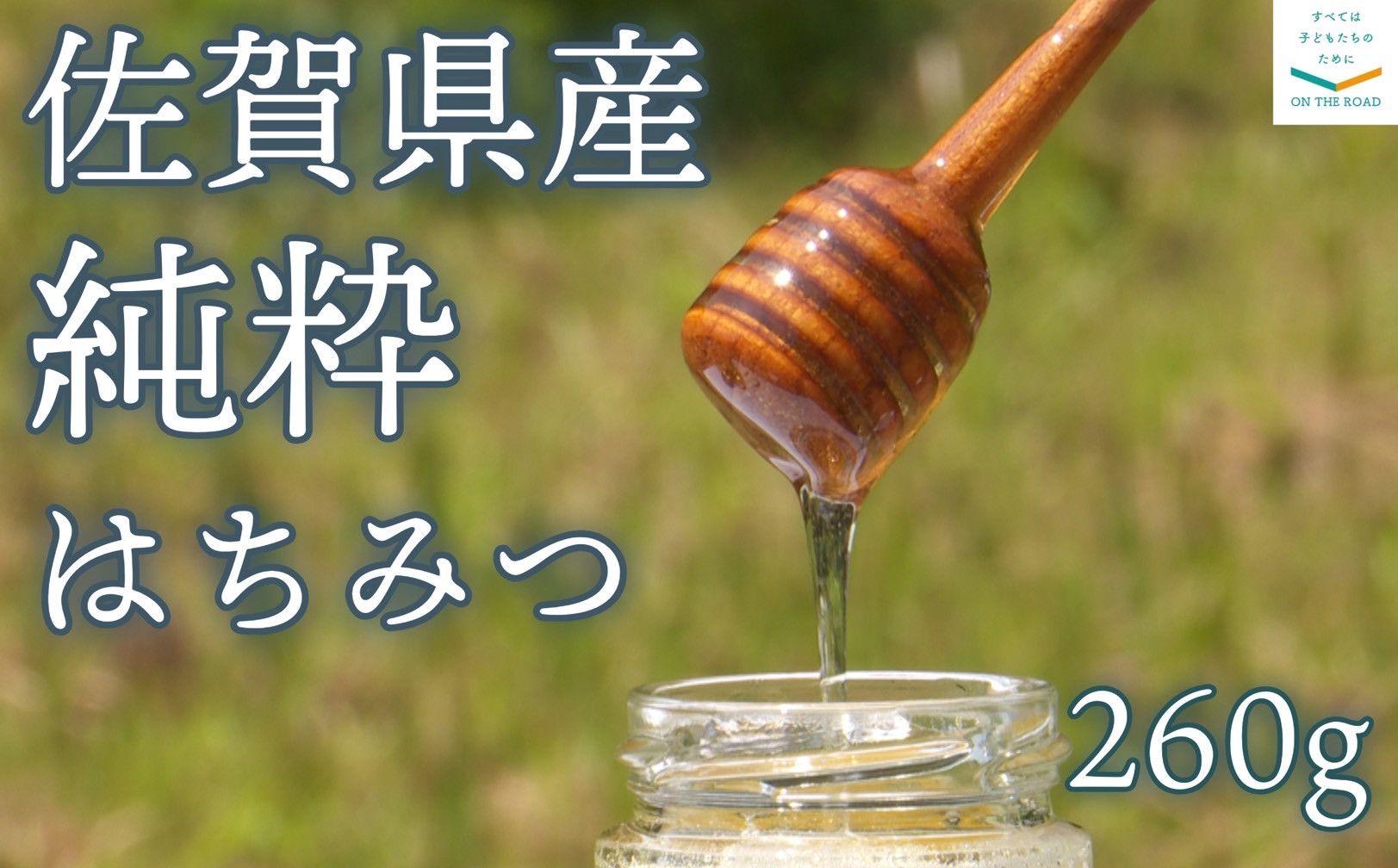 
            【冨澤養蜂】KIIJYO HONEY　純粋はちみつ　260g
          