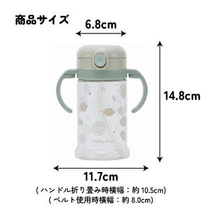 折りたたみストローマグ　ＨａｐｐｙＤａｙｓ