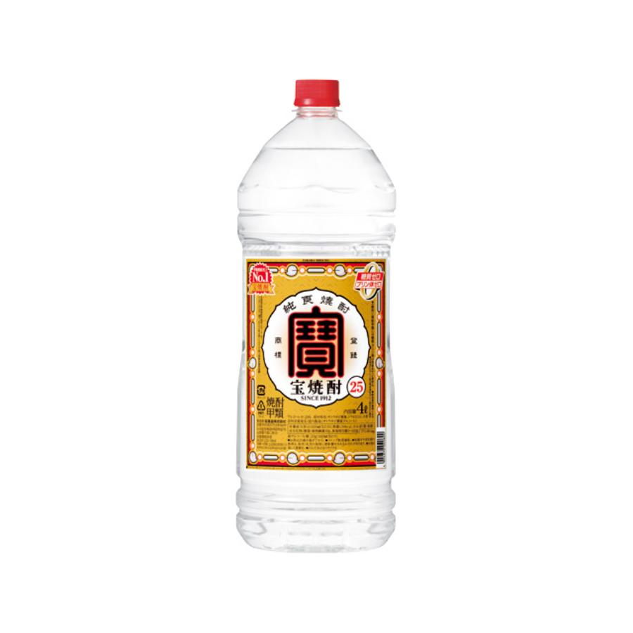 ＜タカラ＞宝焼酎２５度エコペット4L×4本