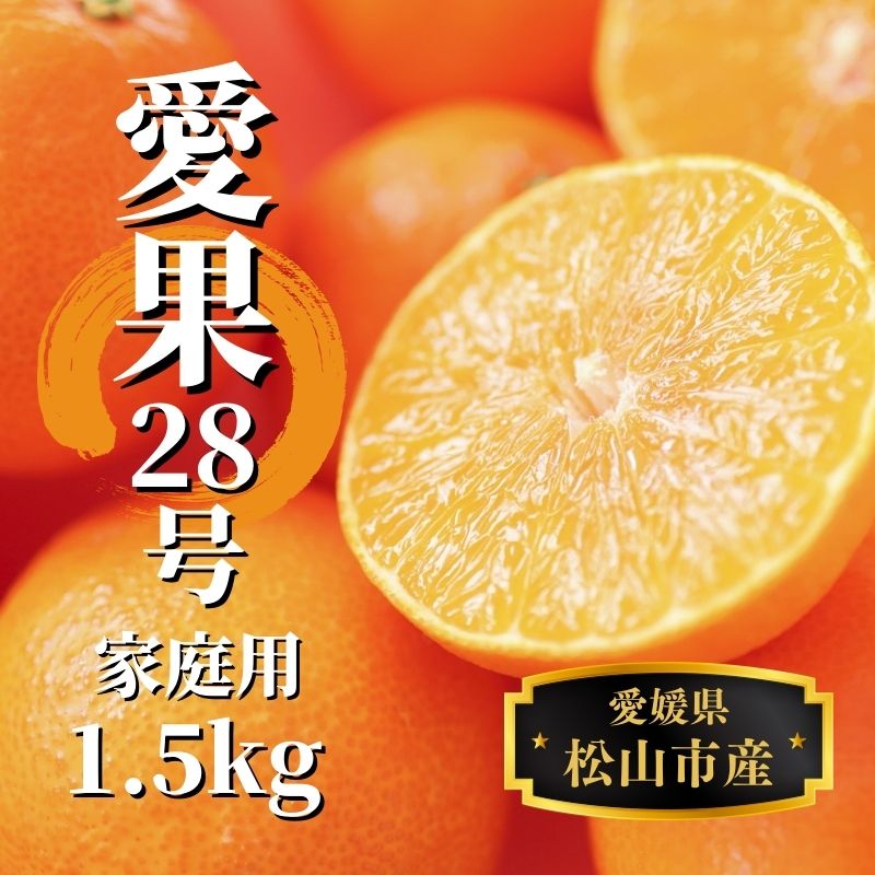 【ふるさと納税】 【早期予約受付中！2025年12月頃から順次発送】 あいか 約1.5kg 家庭用 | 愛果28号 まどんな 柑橘 みかん 果物 くだもの フルーツ おすすめ 高級 人気 お取り寄せ グルメ ギフト 期間限定 数量限定 ご当地 愛媛県 松山市