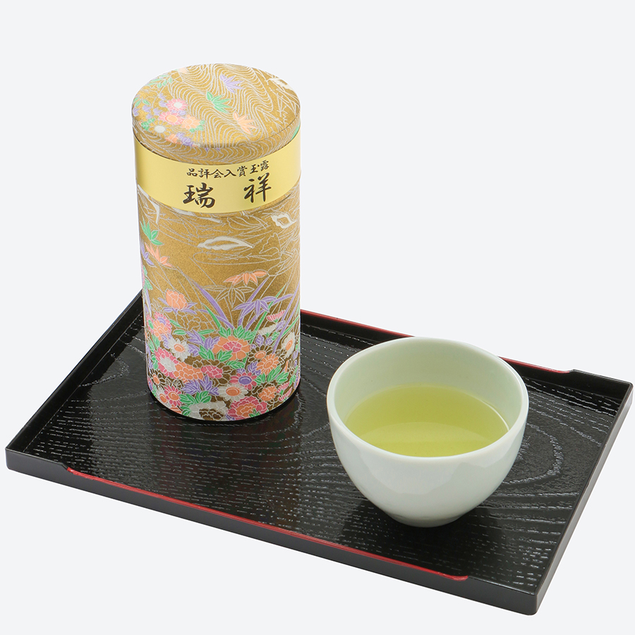 玉露詰合せ2缶木箱入　お茶