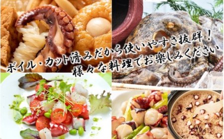 船上活き締め！ゆでたこぶつ切り（真蛸）1kg_1813R