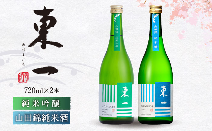 東一 純米吟醸・山田錦 純米酒 720ml 2本 【嬉野酒店】 [NBQ022]