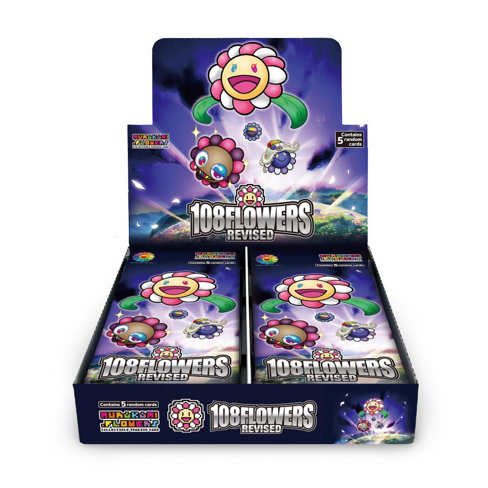 【ふるさと納税】Murakami.Flowers Collectible Trading Card - 108 Flowers Revised（BOX）英語版 | アーティスト 村上隆 カイカイキキ トレーディングカード バトル ゲーム カード