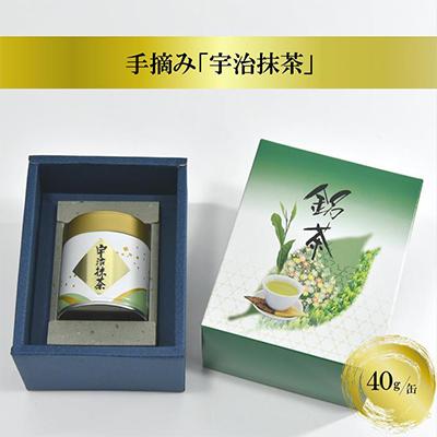 ふるさと納税 宇治田原町 手摘み　宇治抹茶(40g)