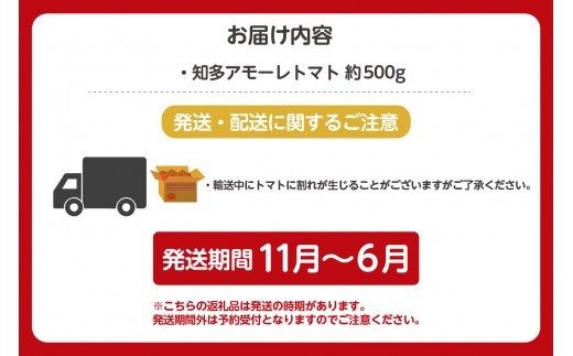 【先行予約】《11月中旬以降発送開始》有機栽培ミニトマト　知多アモーレトマト　約500g｜知多市 プチトマト  ミニトマト 野菜 トマト 新鮮野菜 太陽の恵み トマト料理 愛知県産  甘いトマト お取り寄せ グルメ アモーレトマト カツオ 昆布 愛 オーガニック フルーツトマト
