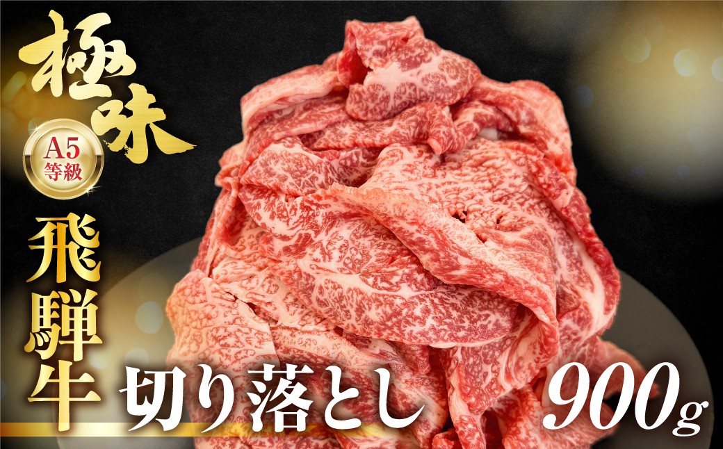 
                  飛騨牛 A5等級 切り落とし 900g（300g×3パック） | 訳あり 簡易包装 小間切れ A5ランク A5 5等級 肉 黒毛和牛 ブランド牛 発送時期が選べる 飛騨高山 ながせ食品 FH026VP
                