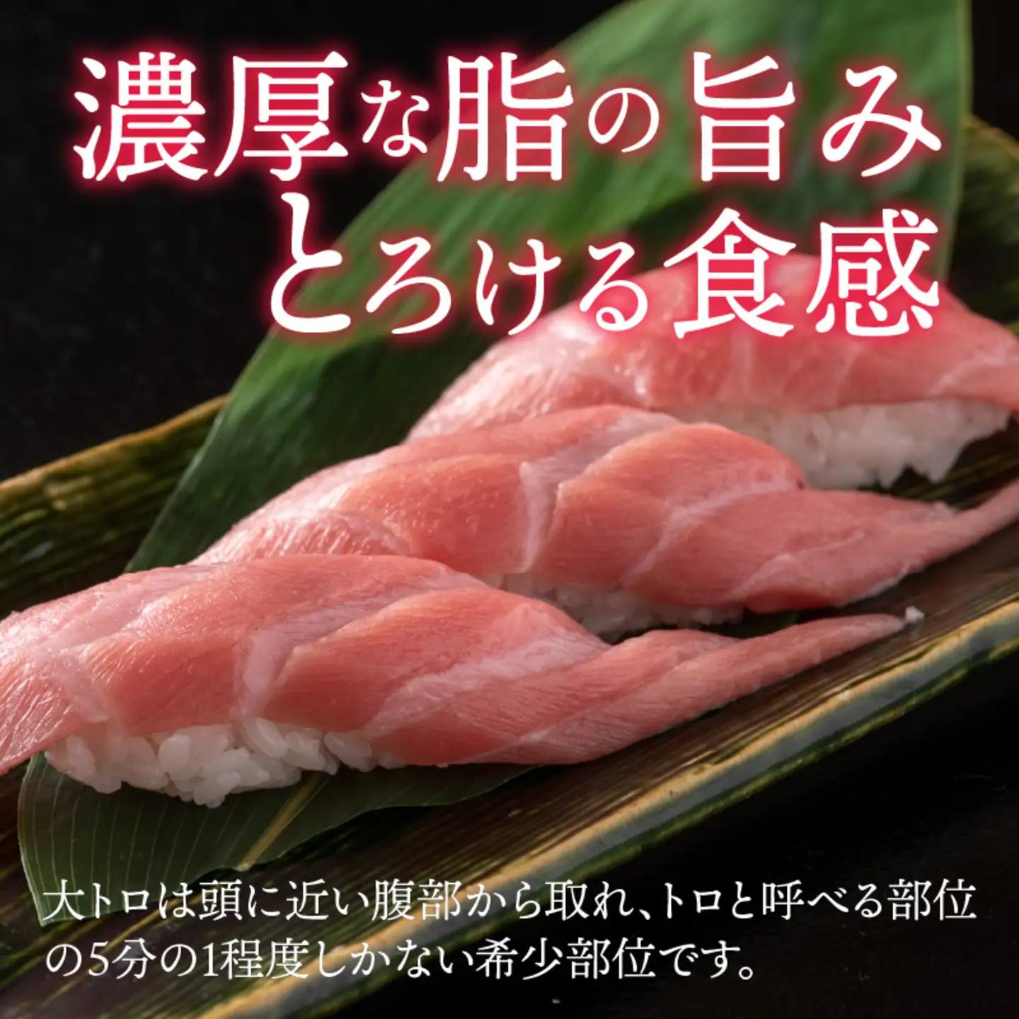 【定期便】 【2ヶ月連続お届け】  刺身用！本マグロ　大トロ（柵どり） 500g × 2回【最新の冷凍技術】　海鮮 魚
