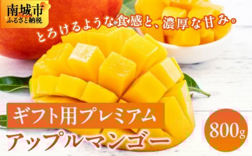 【先行予約】数量限定　ギフト用プレミアムアップルマンゴー800g