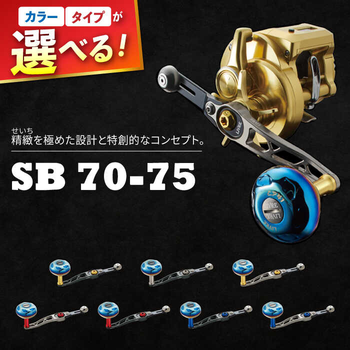 【ふるさと納税】LIVRE リブレ SB 70-75 / 釣り具 釣具 つり 釣り用品 フィッシング ノブ ハンドル リールハンドル カスタムハンドル カスタム釣り具 軽量 フィッシングギア / 亀山市 / 有限会社メガテック[AMBB136]