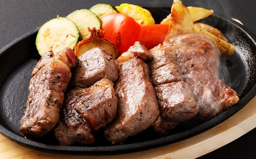 【訳あり】厚切り 牛ザブトン（肩ロース） ステーキ 約500g×3P 計：約1.5kg