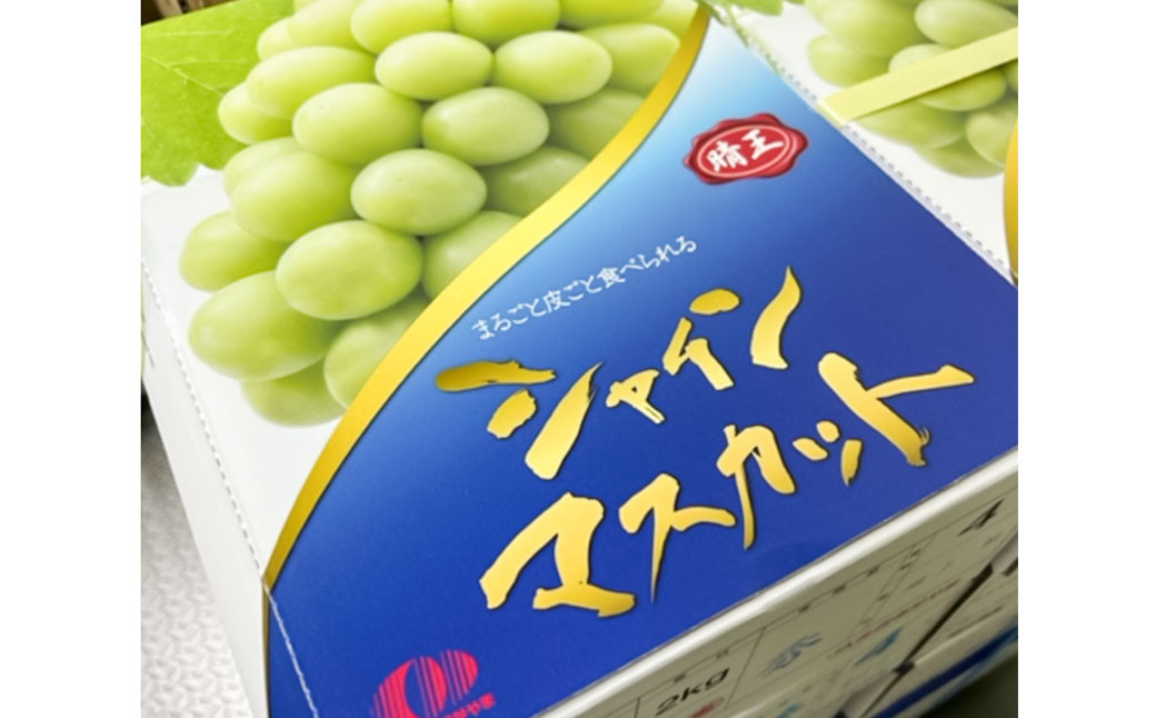 シャインマスカット晴王 3房～5房 約2kg