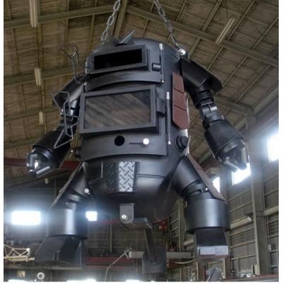 ふるさと納税 土佐清水市 ロボット型薪ストーブ(サムライ)防災 暖炉 オブジェ ピザオーブン【R00759】