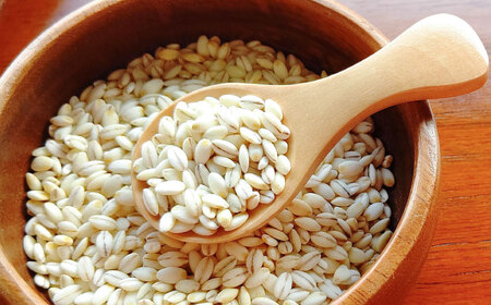 もち麦 キラリモチ 2kg（1kg×2袋）/ 雑穀 雑穀米 / 佐賀県 / 大塚米穀店[41ANAD005]