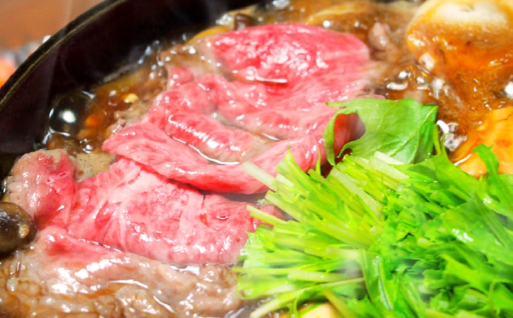 おかやま和牛肉 A5 等級 すき焼・しゃぶしゃぶ用 ローススライス 計約700g（約350g×2パック） ／ 牛 和牛 牛肉 肉 にく 牛ロース ロース ロース肉 スライス 薄切り すきやき すき焼き