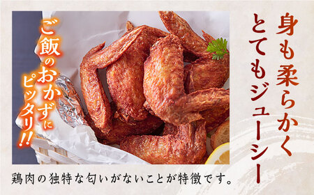 矢部のケンチキ 手羽先 500g 熊本 山都町 鶏肉 チキン クリスマス パーティ【有限会社 丸重ミート】[YAK009]
