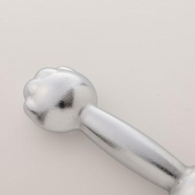 ふるさと納税 京丹後市 にゃんべる(猫の手+ダンベル)メッキ500g×2本　美容・ダイエット・トレーニングにも猫好きにも |  | 03