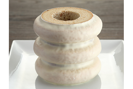 【冬季限定】ホワイトバウムクーヘン ３山