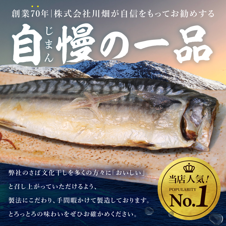【茨城県共通返礼品/神栖市】大トロさば文化干し 6パック｜一夜干し 飽和脂肪酸 EPA DHA 阿見町 茨城県(48-01)