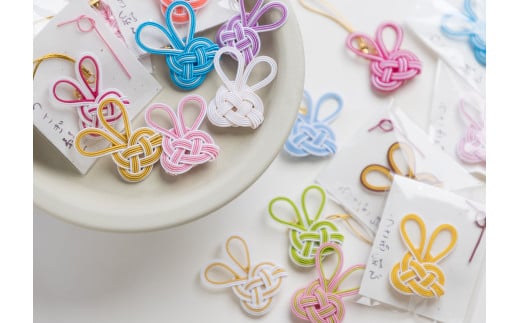 水引「うさぎ結び」3個セット