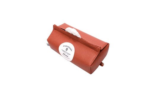 
                  FUKUNARY ティッシュケース ティッシュボックス バスケットボール tente ブラウン M029
                
