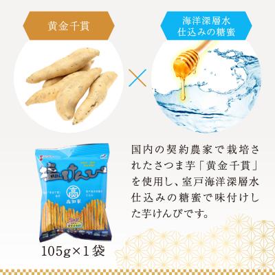 ふるさと納税 室戸市 炭焼きかつおのたたき　塩けんぴ1袋セット　1節　薬味付き　1.5〜2人前 |  | 03