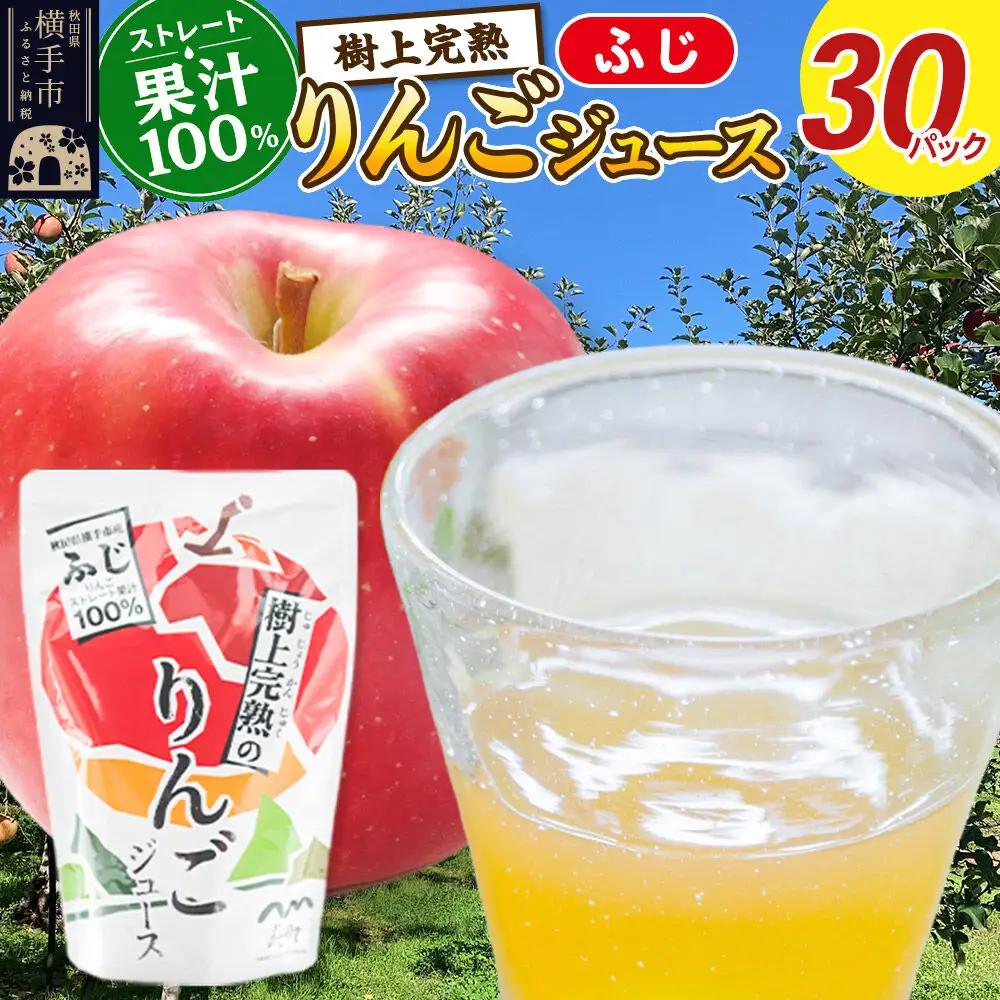 樹上完熟りんごジュース 30パック