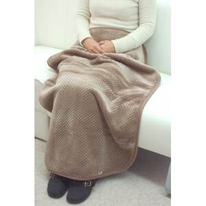 マイヤー毛布のひざ掛け (マゼンタ)ブランケット【1455733】